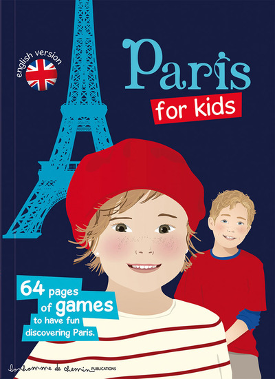 Picture of Paris for kids - 64 pages of games to have fun discovering Paris