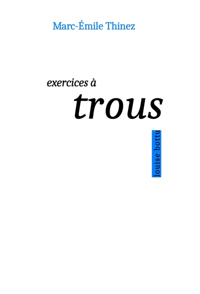 Picture of Exercices à trous