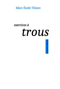 Picture of Exercices à trous