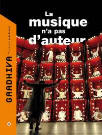 Picture of Gradhiva n°12 - La musique n'a pas d'auteur