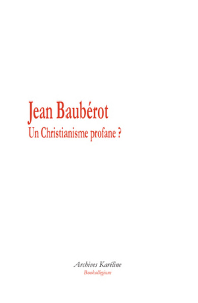 Picture of Un Christianisme profane ?