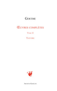 Picture of Oeuvres complètes Tome II