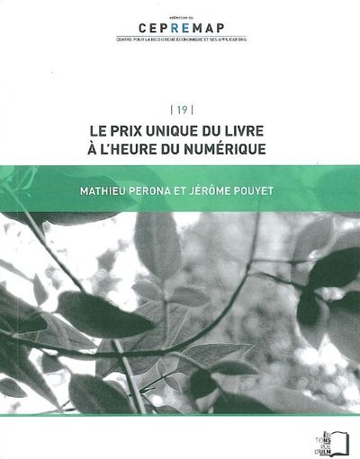 Image de Le Prix Unique du Livre a l'Heure du Numérique
