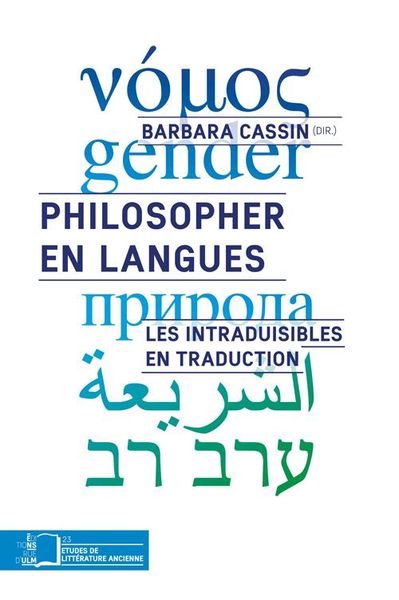 Image de Philosopher en Langues