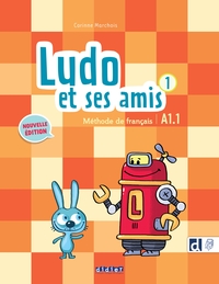 Picture of Ludo et ses amis 1 - Niv. A1.1 - Livre + didierfle.app