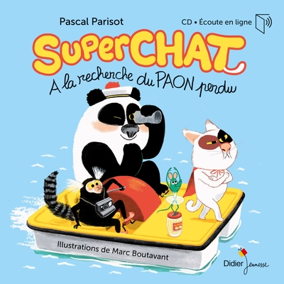 Picture of Superchat - A la recherche du paon perdu - livre-CD