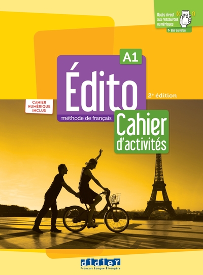 Image de Édito A1 - édition 2022-2024 - Cahier + numérique inclus