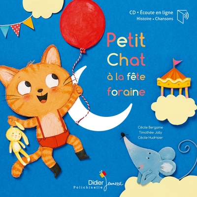 Picture of Petit Chat à la fête foraine - livre-CD