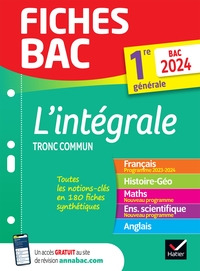 Picture of Fiches bac Le tout-en-un  1re générale (tronc commun) - Bac 2024 (toutes les matières)