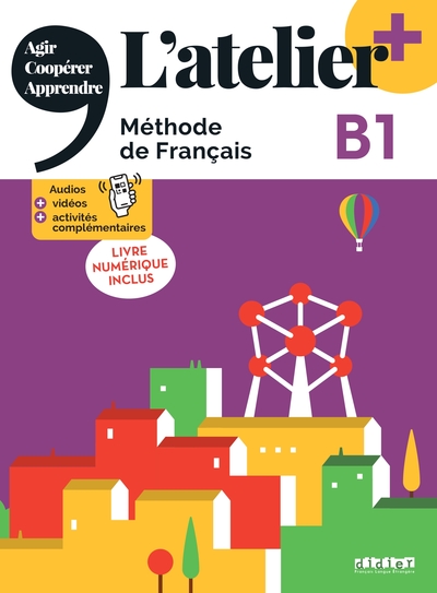 Image de L'atelier + B1 - Livre + numérique inclus
