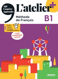 Image de L'atelier + B1 - Livre + numérique inclus