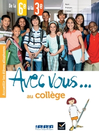 Image de Avec vous ... au collège - de la 6e à la 3e - Cahier + didierfle.app
