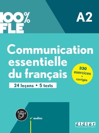 Picture of 100% FLE - Communication essentielle du français A2 - Livre + didierfle.app