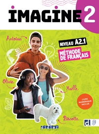Image de Imagine 2 - Niv. A2.1 - Livre + numérique inclus