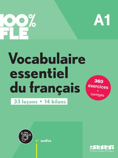 Picture of 100% FLE - Vocabulaire essentiel du français A1 - Livre + didierfle.app