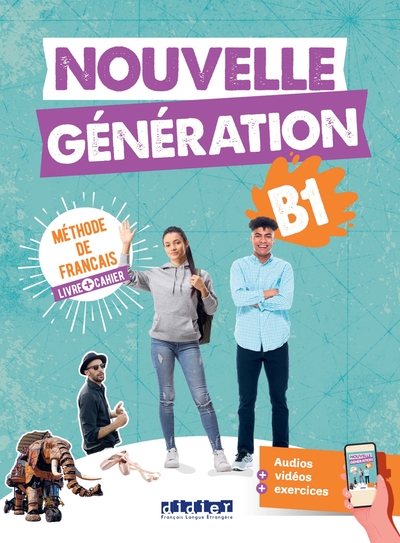 Image de Nouvelle Génération B1 - Livre + Cahier + didierfle.app