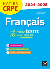 Image de Français - CRPE 2024-2025 - Epreuve écrite d'admissibilité