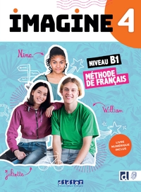 Image de Imagine 4 - Niv. B1 - Livre + numérique inclus