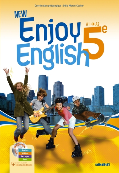 Picture of New Enjoy English - Anglais 5e éd. 2012 - Manuel de l'élève