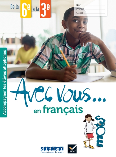Picture of Avec vous... en français - de la 6e à la 3e - Cahier + didierfle.app