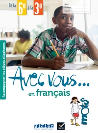 Picture of Avec vous... en français - de la 6e à la 3e - Cahier + didierfle.app