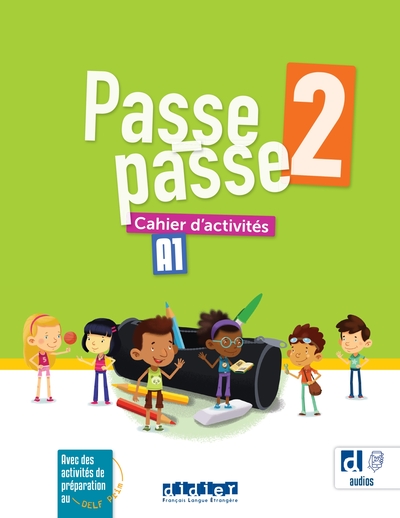 Image de Passe-passe 2 - Niv. A1 - Cahier + didierfle.app