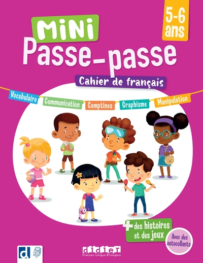 Picture of Mini Passe-passe 5-6 ans - Cahier de français