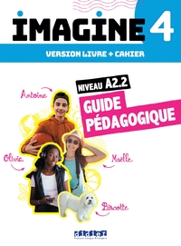 Picture of Imagine 4 - Niv. A2.2 - 3 unités - Guide pédagogique