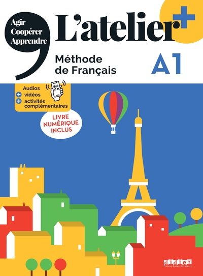 Image de L'atelier + A1 - Livre + numérique inclus