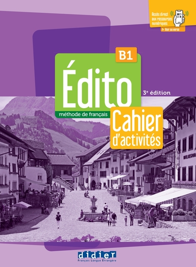Image de Édito B1 - édition 2022-2024 - Cahier + didierfle.app