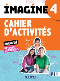 Image de Imagine 4 - Niv. B1 - Cahier + didierfle.app