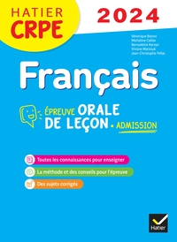 Image de Français - CRPE 2024-2025 - Epreuve orale d'admission