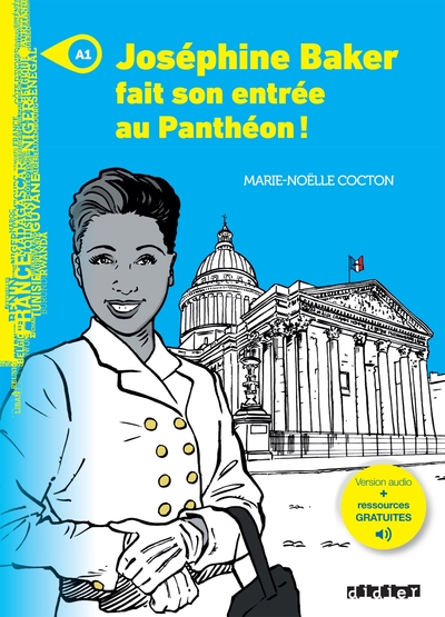 Image de Mondes en VF - Joséphine Baker fait son entrée au Panthéon - Niv. A1 - Livre + audios