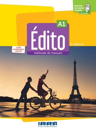 Image de Édito A1 - édition 2022-2024 - Livre + numérique inclus