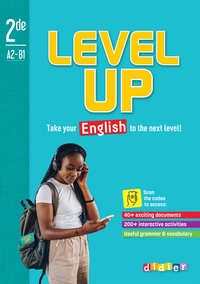 Image de Level Up 2de - Anglais - Ed.2023 - Carnet élève