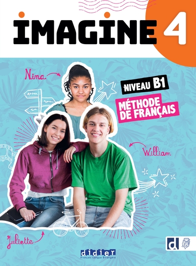 Image de Imagine 4 - Niv. B1 - Livre  + didierfle.app