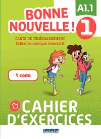 Image de Bonne nouvelle ! - Niv.1 -  Carte de téléchargement - Cahier interactif - Elève