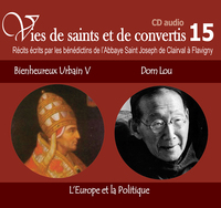 Picture of 5 vies de saints ou de convertis T15. bienheureux Urbain V et Dom Lu - l'Europe et la politique - CD315