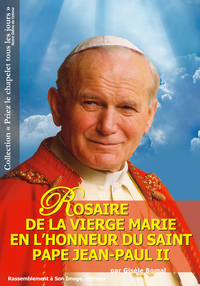 Picture of Rosaire de la vierge Marie en l'honneur du saint Pape Jean-Paul II - L105