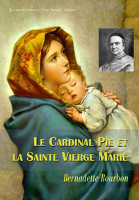 Picture of Le cardinal Pie et la Sainte Vierge Marie - L157