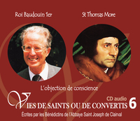 Picture of 6 vies de saints ou de convertis T6 -- roi Baudoin 1er et saint Thomas More - CD306