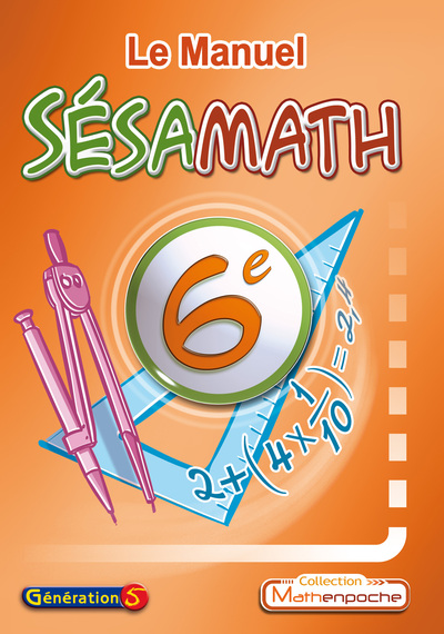 Image de Manuel Sésamath 6ème - édition 2009