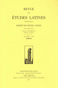 Picture of Revue des études latines