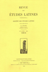 Picture of Revue des études latines