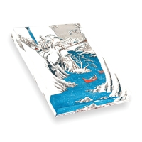 Picture of Carnet Hazan effet soie. Hiroshige