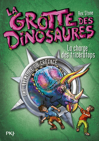 Image de La grotte des dinosaures - tome 2 La charge des triceratops
