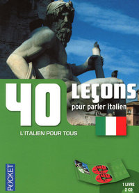 Image de Coffret 40 leçons pour parler italien (livre + 2CD)
