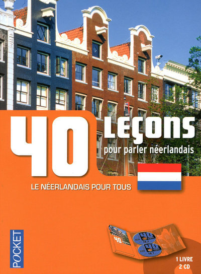 Image de Coffret 40 leçons pour parler néerlandais ( livre + 2 CD )