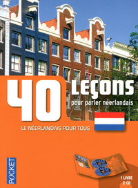 Image de Coffret 40 leçons pour parler néerlandais ( livre + 2 CD )