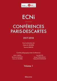 Image de ECNI ? conférences paris-Descartes ? volume 1 ? 2017-2018